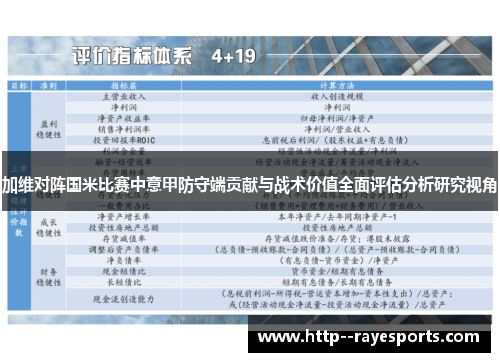 加维对阵国米比赛中意甲防守端贡献与战术价值全面评估分析研究视角 加维对阵国米比赛中意甲防守端贡献与战术价值全面评估分析研究视角